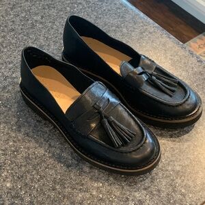 Splendid Black Tassel Caio penny Loafers